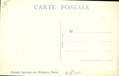 VINTAGE POSTCARD Fantaisie Illustrator Naly Cadet Rousselle has 3 national Semaine houses of childhood