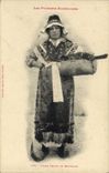 CPA Folklore Pyrenees Ariegeoises Jeune femme de Bethmale