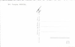 MODERN CARD Cinema Francoise Arnoul