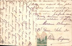 CPA Coucher de soleil