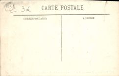 VINTAGE POSTCARD Toulon Monument Of the Federation And the Large Hotel