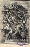 CPA Paris Arc De Triomphe Rude