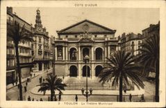CPA Toulon Le Theatre Municipal