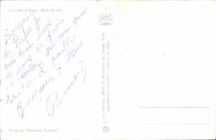 MODERN CARD the Dimension Of Azure Seaside