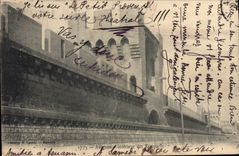 POSTAL Avignon interior de la VENDIMIA de las paredes