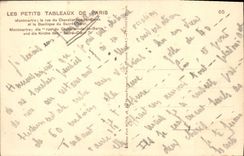 CPA Paris Montmartre La Rue Du Chevalier de la Barre et la basilique du Sacre Coeur 