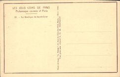 CPA Paris La basilique du Sacre Coeur 