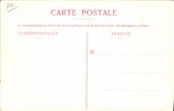 VINTAGE POSTCARD Procession of Furnes the crucifixion of Our Lord