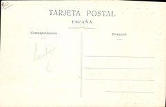 VINTAGE POSTCARD Fuenterrabia El 8 of septiembre