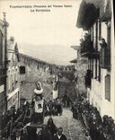 VINTAGE POSTCARD Fuenterrabia Procession del Viernes Santo the Veronica