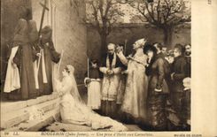 CPA Rougeron Jules James Une prise d'habit aux Carmelites Musee de Dijon 