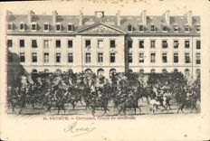 CPA Cheval Hippisme Saumur Carrousel Coups de revolvers 