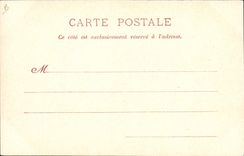 VINTAGE POSTCARD Horse Hippisme Saumur Passage of river