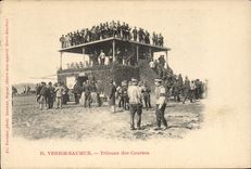 CPA Cheval Hippisme Verries Saumur Tribune des courses