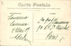 VINTAGE POSTCARD Horse Jumping Hippisme Saumur in Courbette freedom