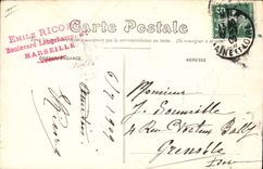 Aumento de Hippisme Saumur del caballo de la POSTAL de la VENDIMIA de un caballo en la libertad (bromista)