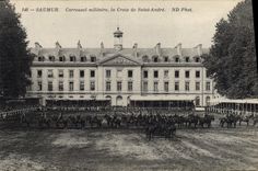 CPA Cheval Hippisme Saumur Carrousel militaire La croix de Saint Andre