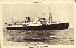 CPA Bateau Paquebot Sidi Bel Abbes SGTM