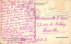 VINTAGE POSTCARD Boat Steamer SGTM Sidi Mabrouk