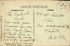 VINTAGE POSTCARD Bateau Steamer posts fast has double Helix S Spinw