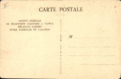 CPA Bateau Paquebot Sidi Bel Abbes SGTM