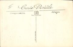 VINTAGE POSTCARD Woman Bathing suit of sea While waiting for the wave