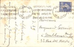 VINTAGE POSTCARD Woman Bathing suit Before the bath