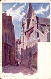VINTAGE POSTCARD Fantasy Illustrator St Severin