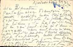 Ilustrador El Capataz de Visco Horse de la fantasía de la POSTAL de la VENDIMIA