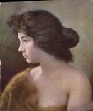 CPA Fantaisie Illustrateur Femme