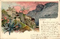 CPA Fantaisie Illustrateur Monaco