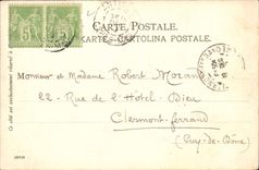 VINTAGE POSTCARD Fantasy Monaco Illustrator