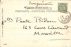 CPA Fantaisie Illustrateur Cannes