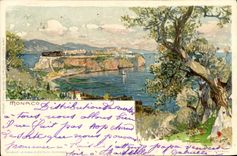 CPA Fantaisie Illustrateur Monaco