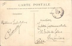 CPA Militaria L'artillerie montee et les obstacles Passage d'un gue 
