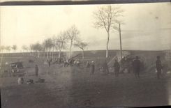 CARTE PHOTO Militaria Canons