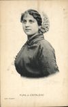 CPA Folklore Femme Type Catalane