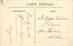 CPA Folklore Femme basquaise allant au marche Ane Mule Biarritz