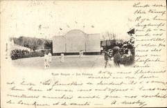 CPA Folklore Types basques Les Pelotaris Pelote basque