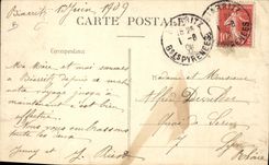 CPA Folklore Biarritz Types de Basquaises 