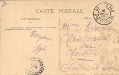 CPA Folklore Pyrenees Famille basque en voyage 