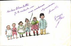 CPA Fantaisie Illustrateur Enfants 