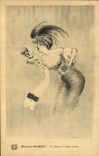 VINTAGE POSTCARD Fantaisie Illustrator Woman Maurice Neumont I sow has all winds