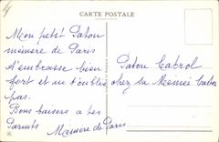 El niño del ilustrador de la fantasía de la POSTAL de la VENDIMIA o el peso hace la fuerza de Mecanicien