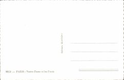 MODERN CARD Paris Notre Dame And Bridges