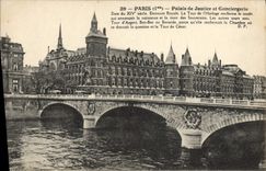 CPA Paris Palais De Justice Et Conciergerie