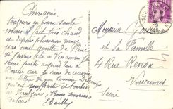 VINTAGE POSTCARD Adia Toulon Overall picture Boats