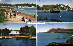 VINTAGE POSTCARD Surroundings Of Toulon Sablettes Tamaris