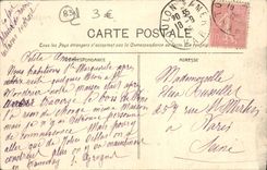 VINTAGE POSTCARD Littoral Of Toulon Rock Of Sainte Marguerite