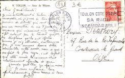 MODERN CARD Toulon Handle De Mejean